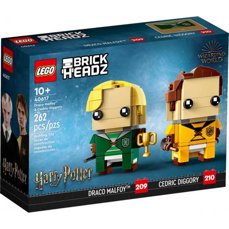LEGO Harry Potter Brickheadz 40617 - Draco Malfidus™ en Carlo Kannewasser