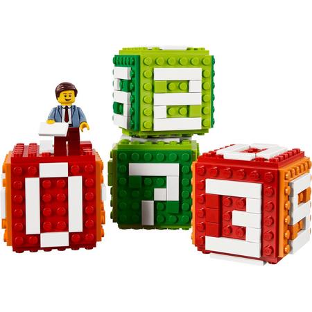 LEGO Iconic Brick Calendar bouwset