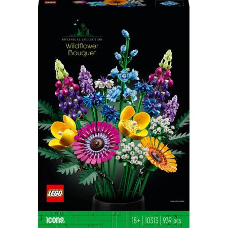 LEGO Icons Wilde Bloemen Boeket - 10313