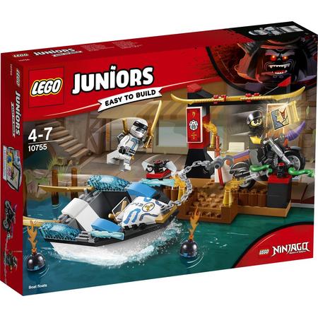 LEGO Juniors Zanes Ninjabootachtervolging - 10755