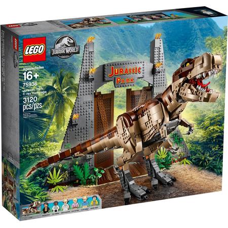 LEGO Jurassic World Jurassic Park: T. rex chaos - 75936