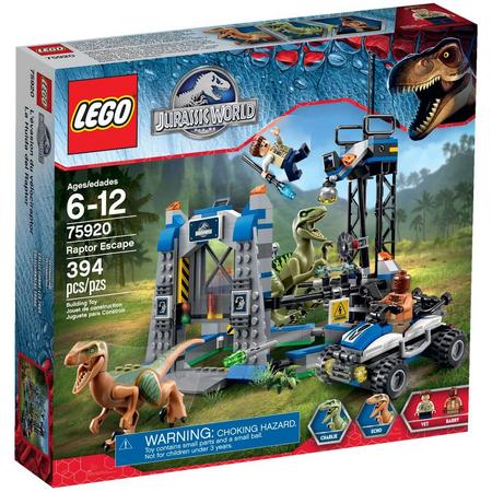 LEGO Jurassic World Raptorontsnapping - 75920