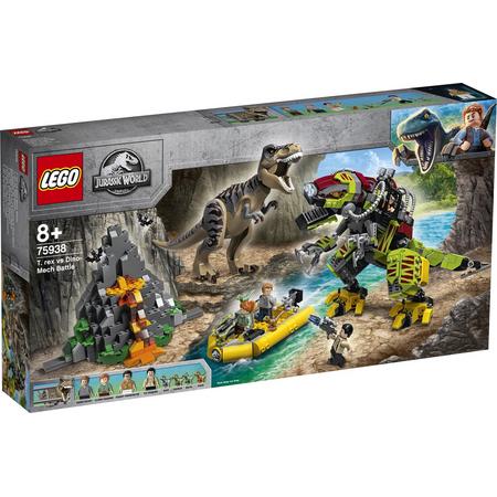 LEGO Jurassic World T. Rex vs. Dinomecha Gevecht - 75938