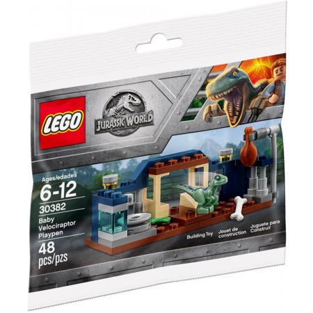 LEGO Jurassic World™ 30382 Baby Velociraptor Playpen (polybag)