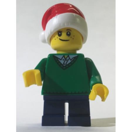 LEGO Kerst jongetje minifiguur HOL112