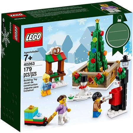 LEGO Kerstmis Dorpsplein - 40263