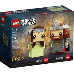 LEGO Lord of the Rings Brickheadz 40632 - Aragorn & Arwen