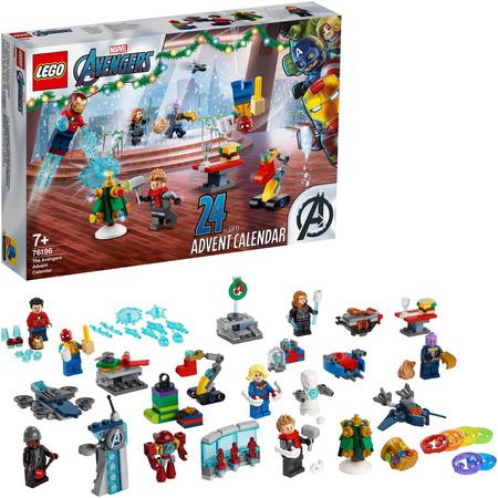 LEGO Marvel De Avengers adventkalender 2021  - 76196