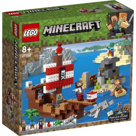LEGO Minecraft Avontuur op het Piratenschip - 21152