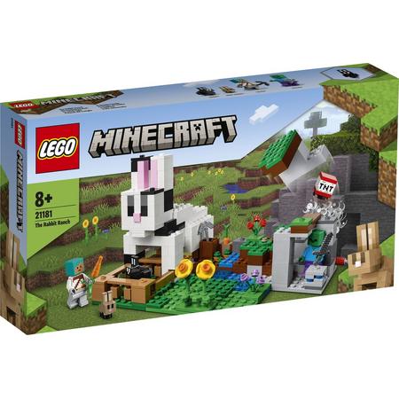 LEGO Minecraft De Konijnenhoeve - 21181