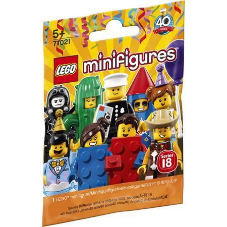 LEGO Minifigures Serie 18: Feestje - 71021
