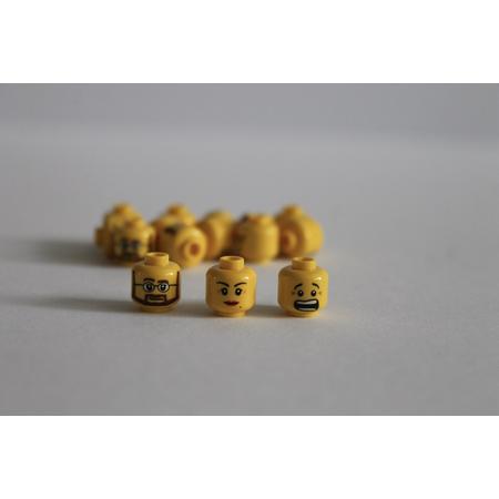 LEGO Minifiguur hoofden (set van 15 stuks)