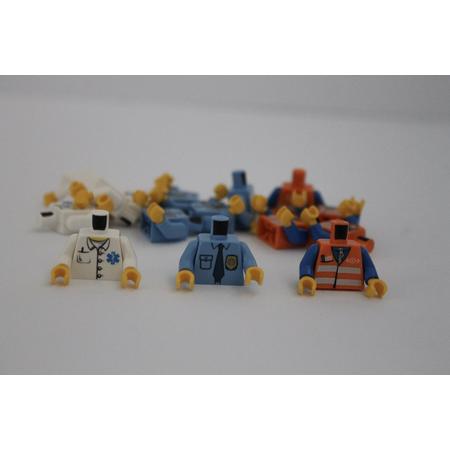 LEGO Minifiguur torso (set van 15 stuks)