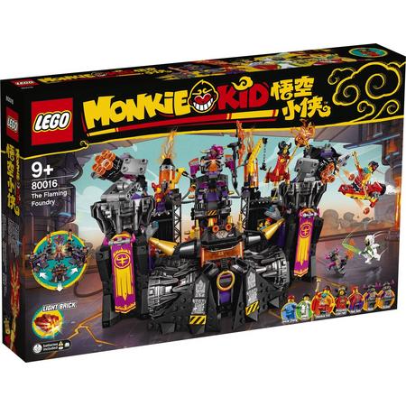 LEGO Monkie Kid De brandende gieterij - 80016