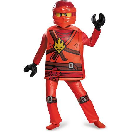 LEGO NINJAGO Kai deluxe kostuum voor kinderen - Verkleedkleding - Maat 122/128