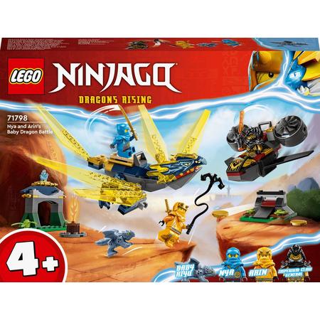 LEGO NINJAGO Nya en Arins babydrakenduel Draken Speelgoed - 71798
