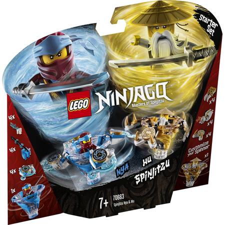 LEGO NINJAGO Spinjitzu Nya & Wu - 70663