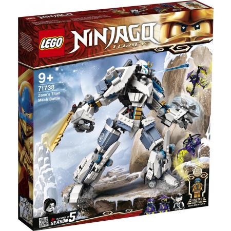 LEGO NINJAGO Zane’s Titanium Mecha Duel - 71738