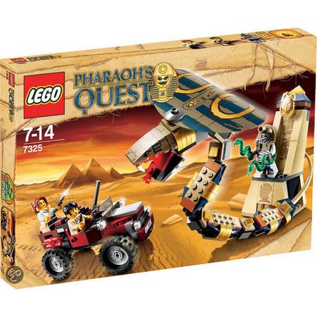 LEGO Pharaohs Quest Het Vervloekte Cobrastandbeeld - 7325
