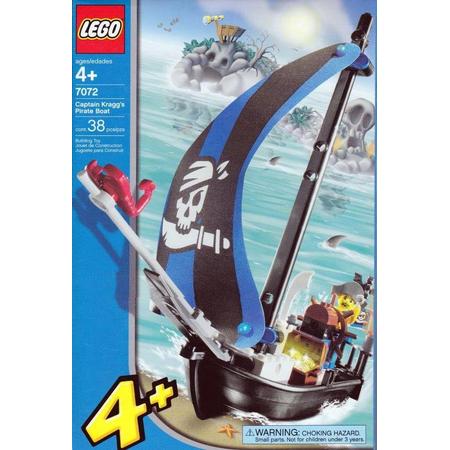 LEGO Piraten Kapitein Kraggs Piratenboot - 7072