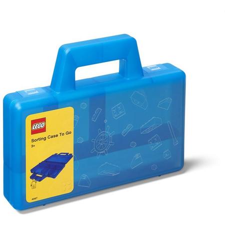 LEGO Sorteerkoffer To Go Blauw - 4087