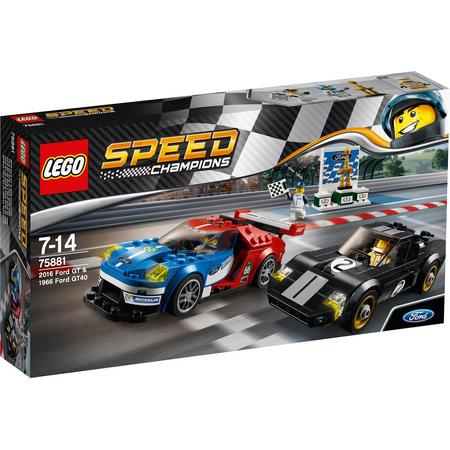 LEGO Speed Champions 2016 Ford GT & 1966 Ford GT40 - 75881