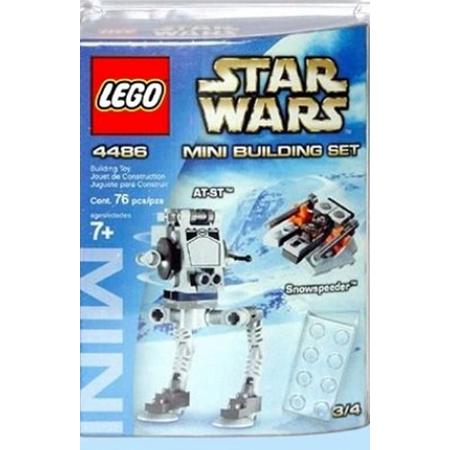 LEGO Star Wars AT-ST & Snowspeeder - Mini - 4486