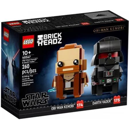 LEGO Star Wars Brickheadz 40547 - Obi-Wan Kenobi™ & Darth Vader™