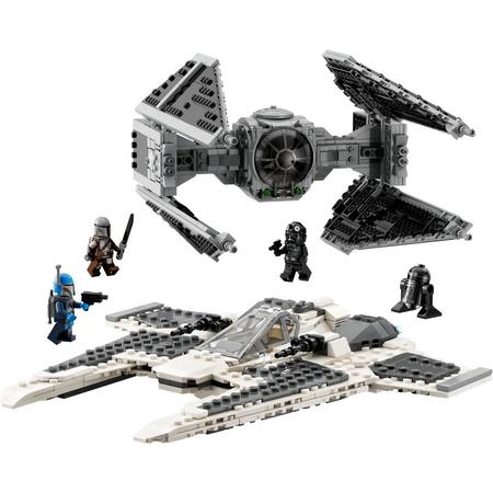 LEGO Star Wars Mandalorian Fang Fighter vs. TIE Interceptor Set - 75348