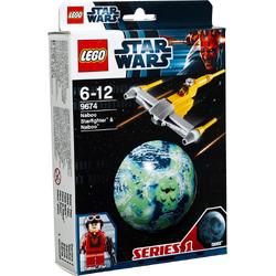 LEGO Star Wars Naboo Starfighter & Naboo - 9674