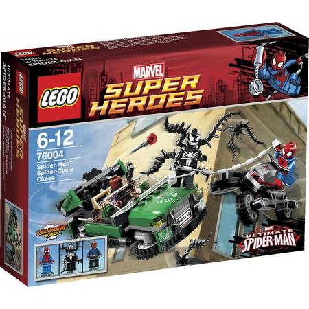LEGO Super Heroes Spider-Cycle Achtervolging - 76004