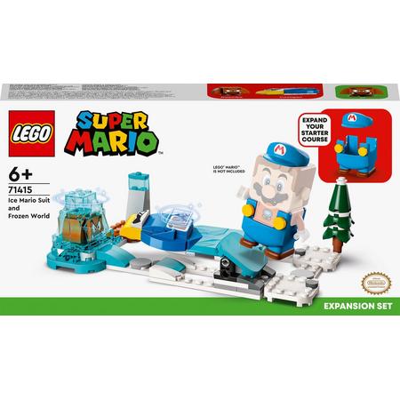 LEGO Super Mario Uitbreidingsset: IJs-Mario pak en ijswereld - 71415