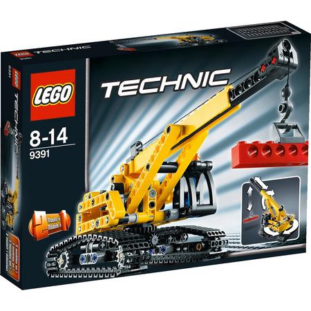 LEGO Technic Kraan met Rupsbanden - 9391