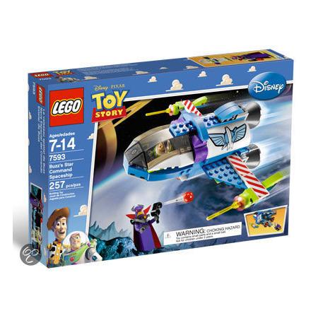 LEGO Toy Story Het Star Command Ruimteschip van Buzz - 7593