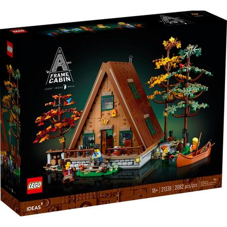 Lego - A-frame boshut (21338) - LEGO 21338 A-Frame Cabin