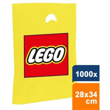 Lego - Plastic tasjes (S) 28 x34cm  - 1000 stuks