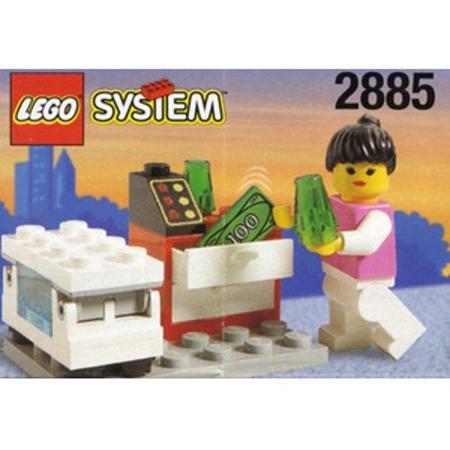 Lego - ijsverkoopster - 2885