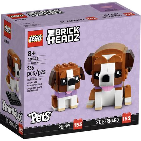 Lego 40543 Brickheadz St. Bernard en Puppy
