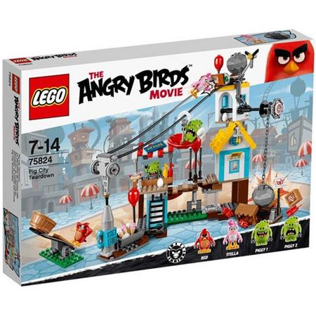 Lego Angry Birds: Pig City Sloopfeest (75824)