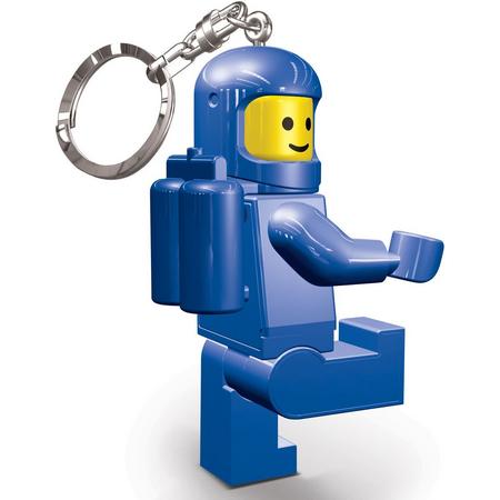Lego Astronaut Sleutelhanger Blauw 7 Cm