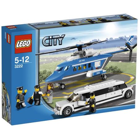 Lego City Helicopter met Limousine 3222