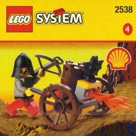 Lego Fright Knights Fire Cart - 2538
