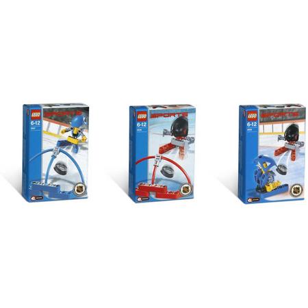 Lego Hockey Sports Sets 3557 , 3558 en 3559