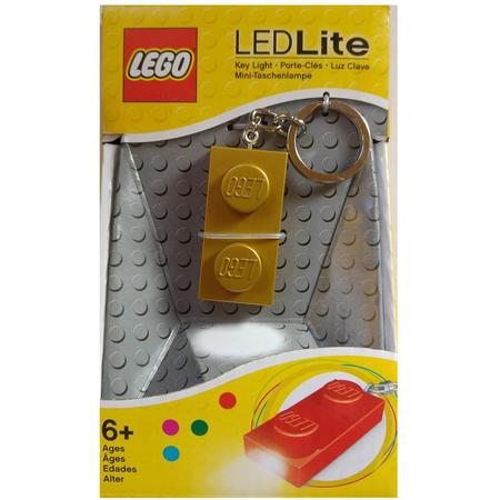 Lego: LED Key Light (met batterijen) kleur: goud x3, zilver x3)