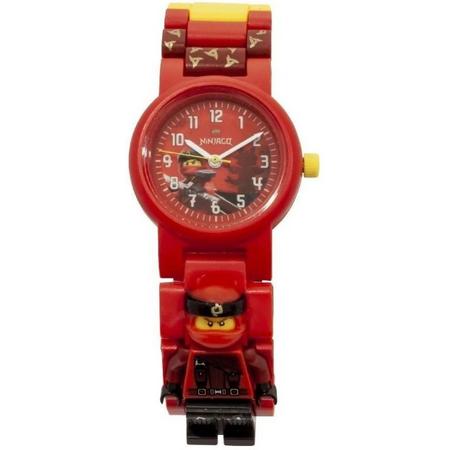 Lego Ninja Kai Link Horloge Rood Jongens