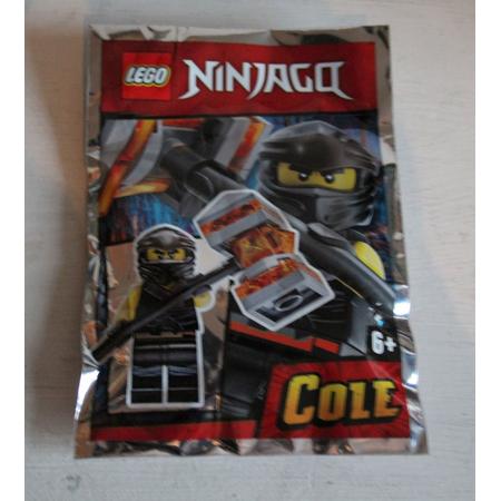Lego Ninjago minifigure COLE (polybag)