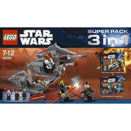 Lego Star Wars 3 on 1 Super Pack 66395