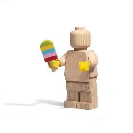 Lego Wood - Lego Minifigure - Eikenhout