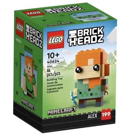 Lego brickheadz 40624 minecraft alex