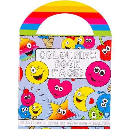 Emoji Kleurboekjes - Set van 6 kleurboekjes